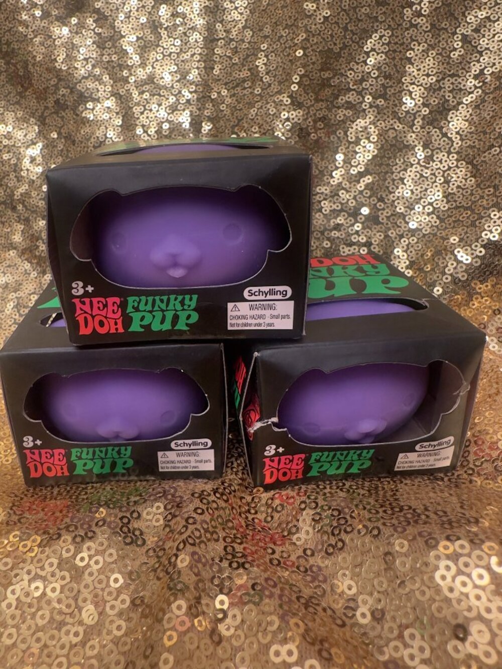 Needoh Funky Pup Purple